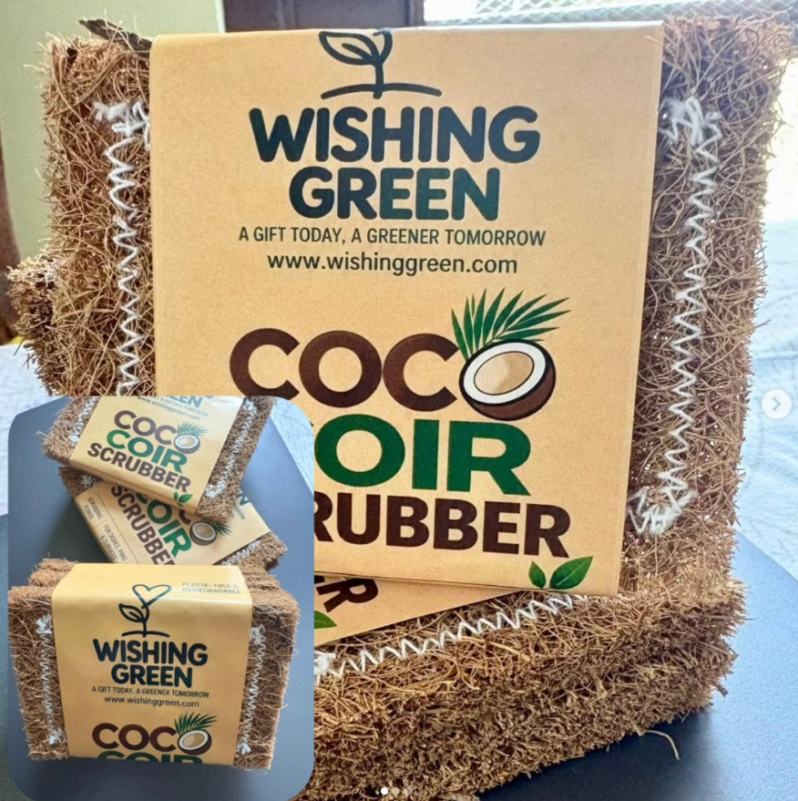 Natural Coco Coir Kitchen Scrubber
