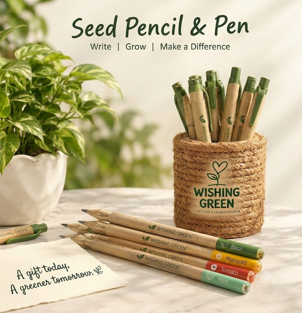 Plantable Seed Pencil & Pen Pack